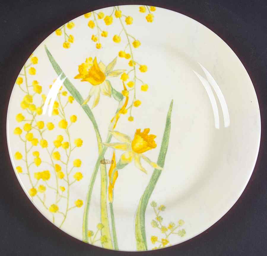 Mimosa Bread & Butter Plate by Faiencerie De Gien-1
