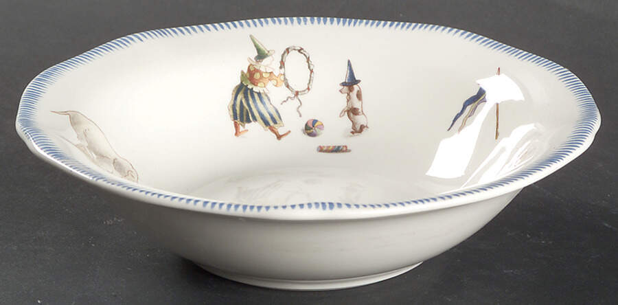 Le Cirque Coupe Cereal Bowl by Faiencerie De Gien-1