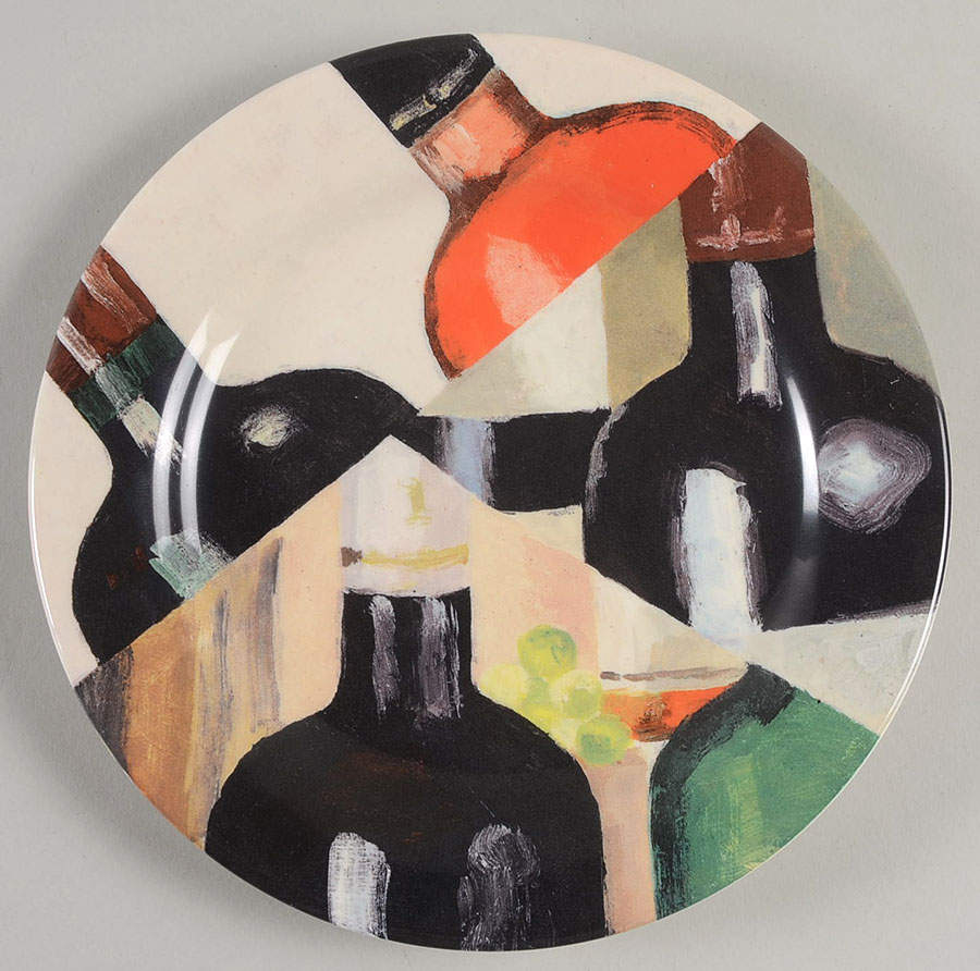 Grand Cru Canape Plate by Faiencerie De Gien-1
