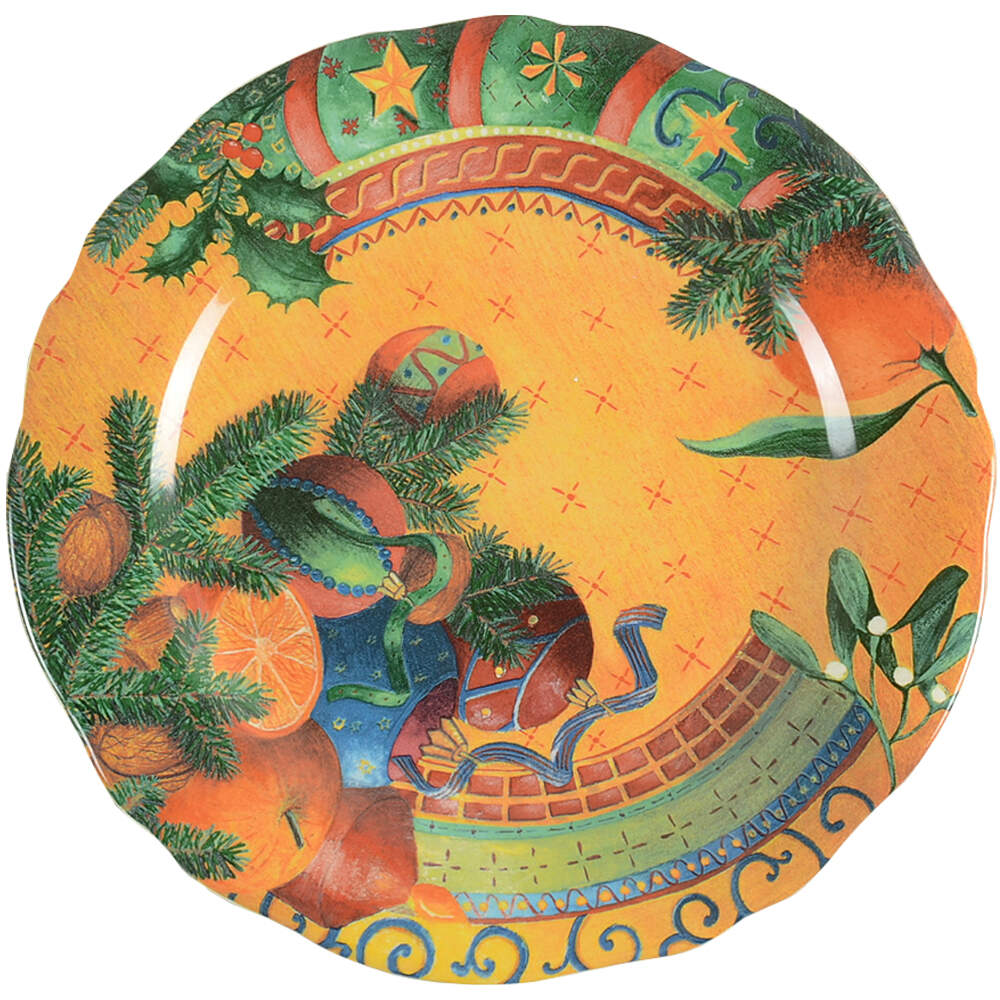 Collection de Noel 2000 Collector Plate by Faiencerie De Gien-1