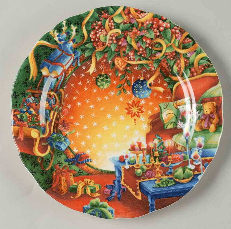 Collection de Noel 2006 Collector Plate by Faiencerie De Gien-1