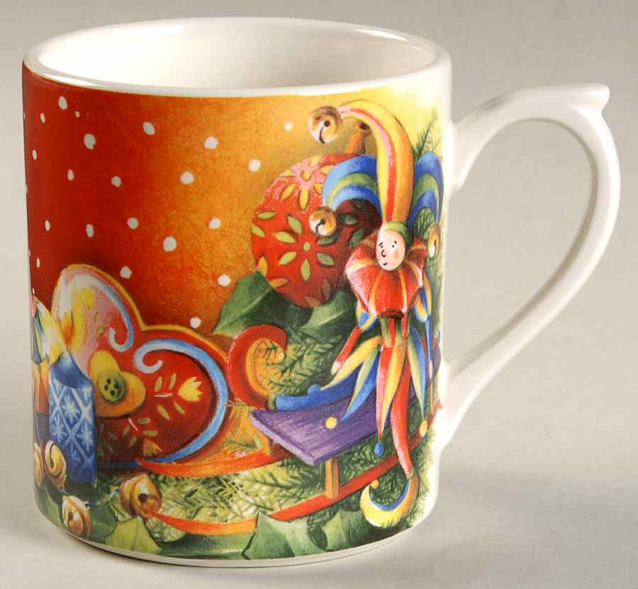 Collection de Noel Collector Mug by Faiencerie De Gien-1