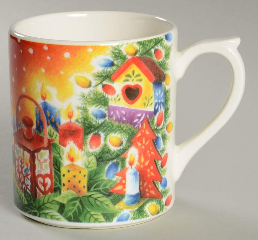 Collection de Noel Collector Mug by Faiencerie De Gien-1