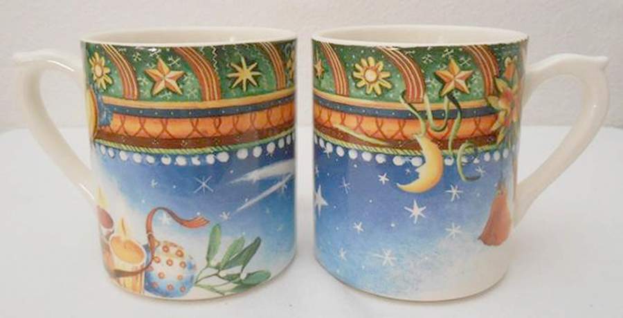 Collection de Noel Collector Mug by Faiencerie De Gien-1