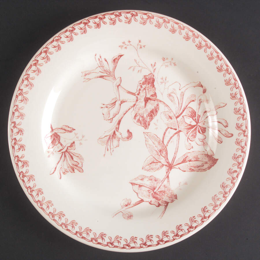 Chevrefeuille Dinner Plate by Faiencerie De Gien-1