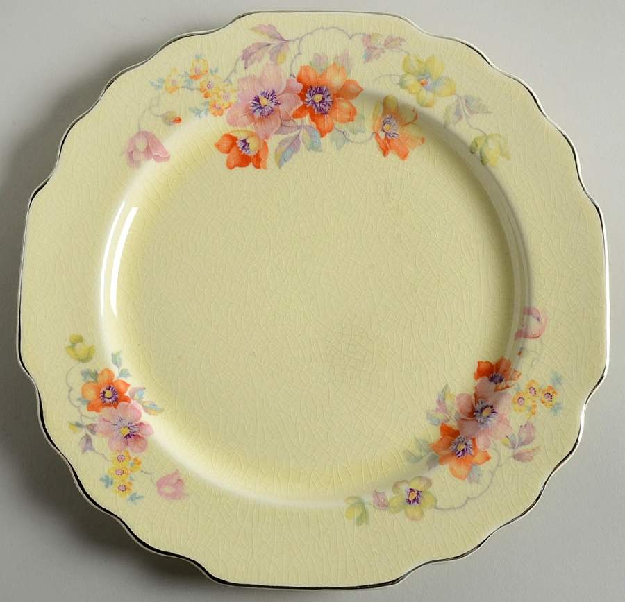 Lady Barr Luncheon Plate by WS George-1