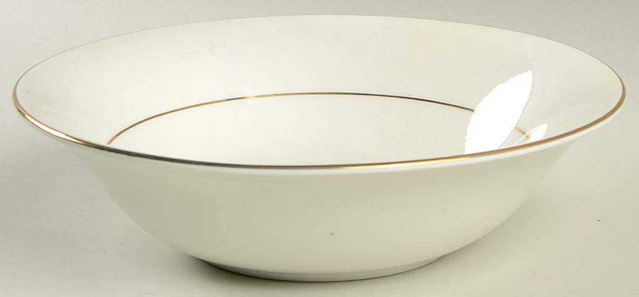 Classic Gold 9" Round Vegetable Bowl by Gibson Designs-1
