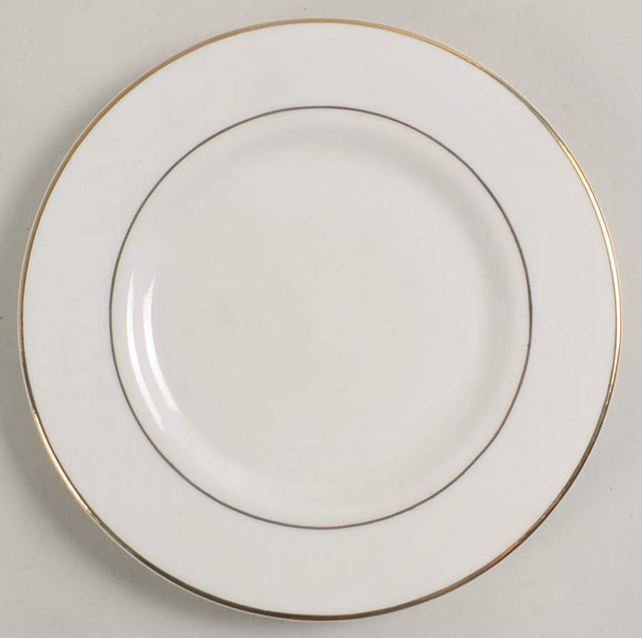 Classic Gold Bread & Butter Plate by Gibson Designs-1
