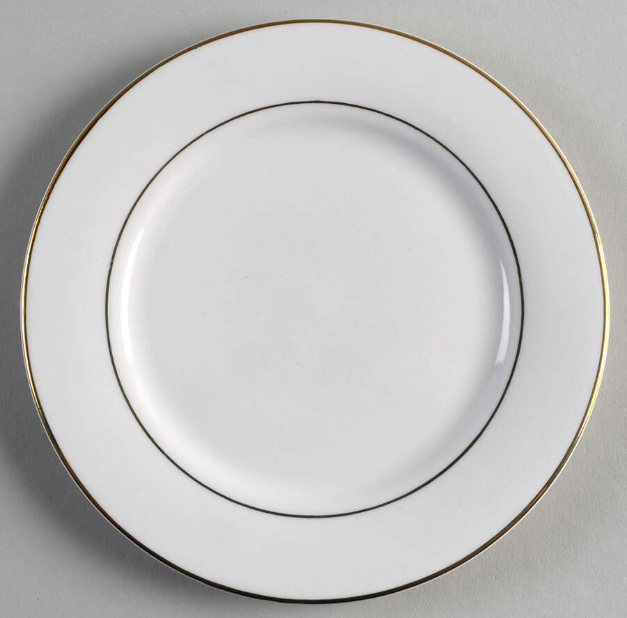 Classic Gold Salad Plate by Gibson Designs-1