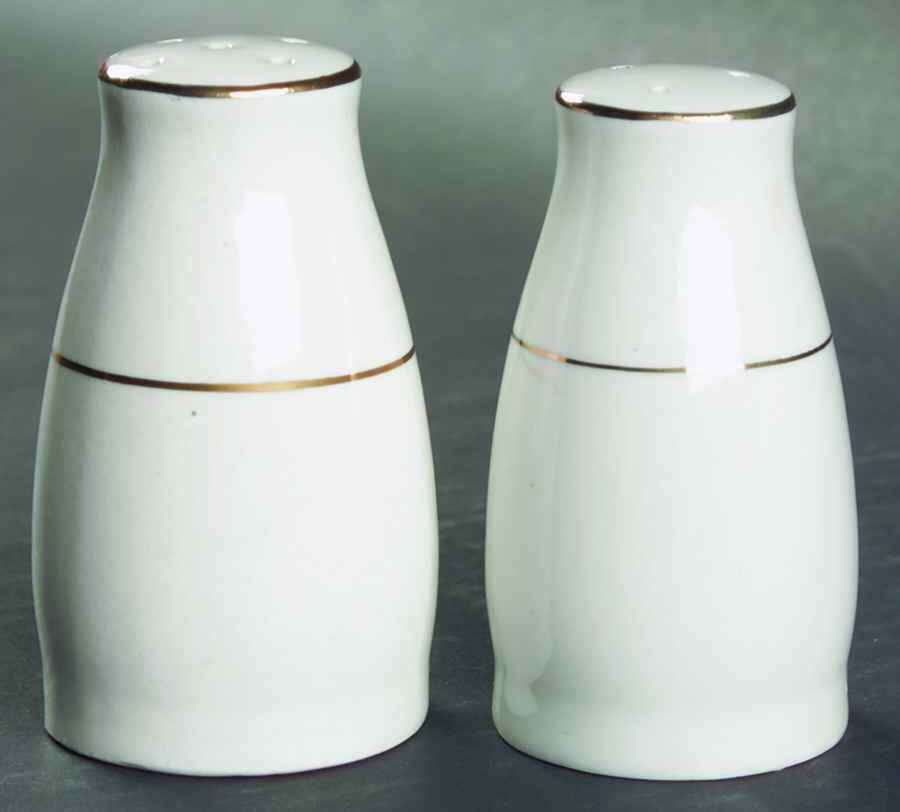 Classic Gold Salt & Pepper Set by Gibson Designs-1