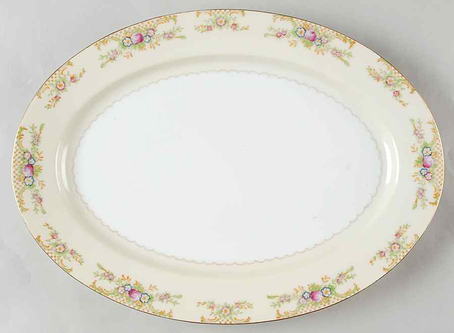 GRA10 14" Oval Serving Platter by Grace-1