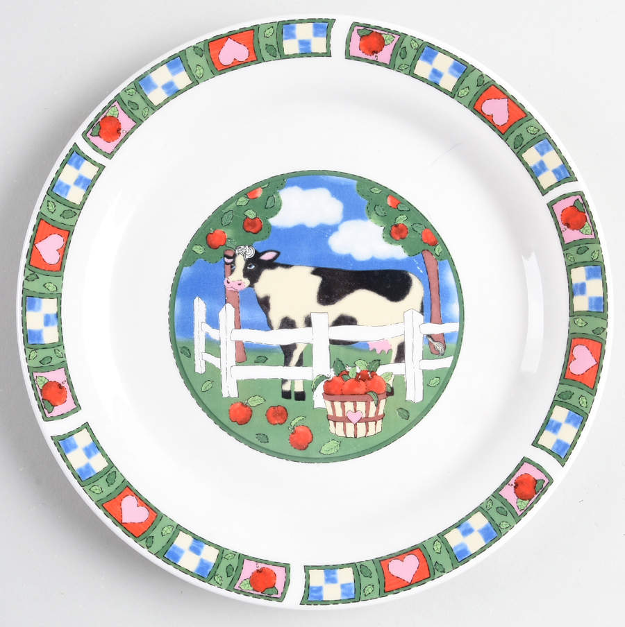 Barnyard Dinner Plate by Gibson Designs-1