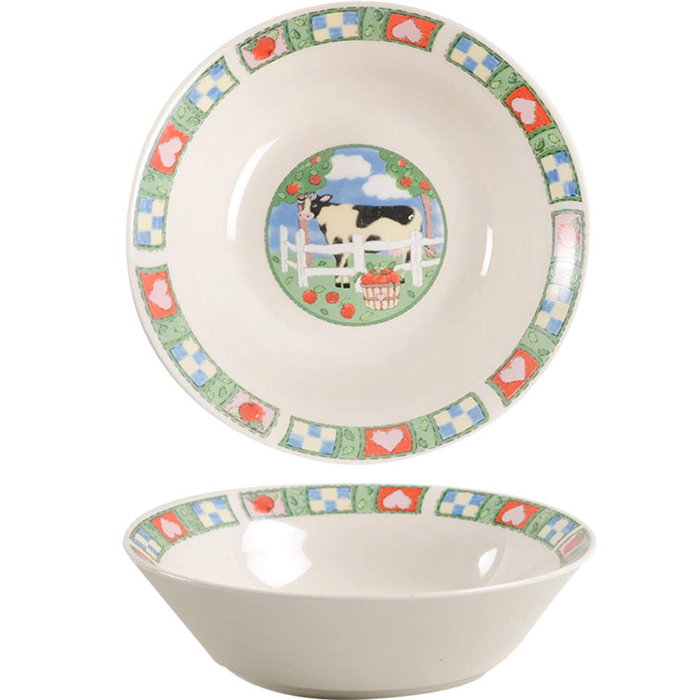 Barnyard Coupe Cereal Bowl by Gibson Designs-1