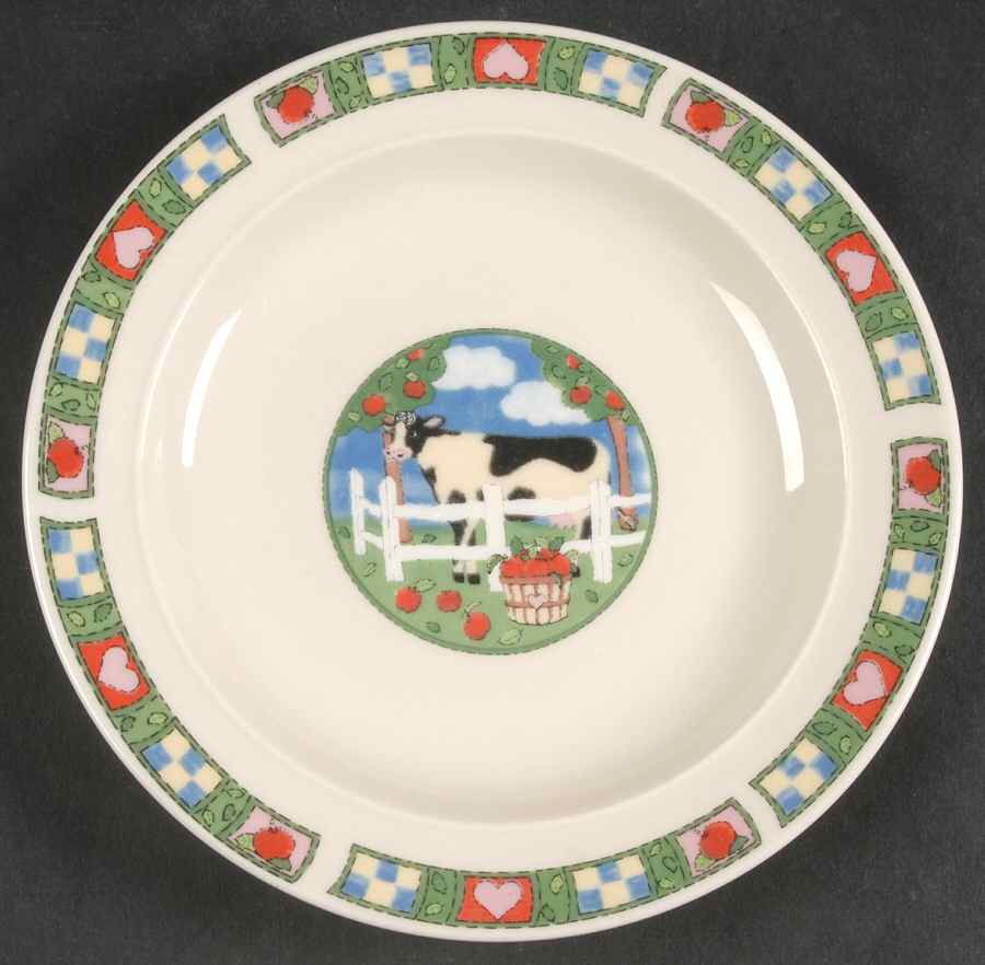 Barnyard Bread & Butter Plate by Gibson Designs-1