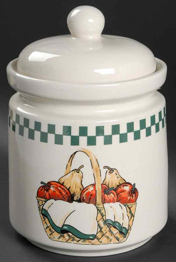 Welcome Home Extra Large Canister & Lid by Gibson Designs-1