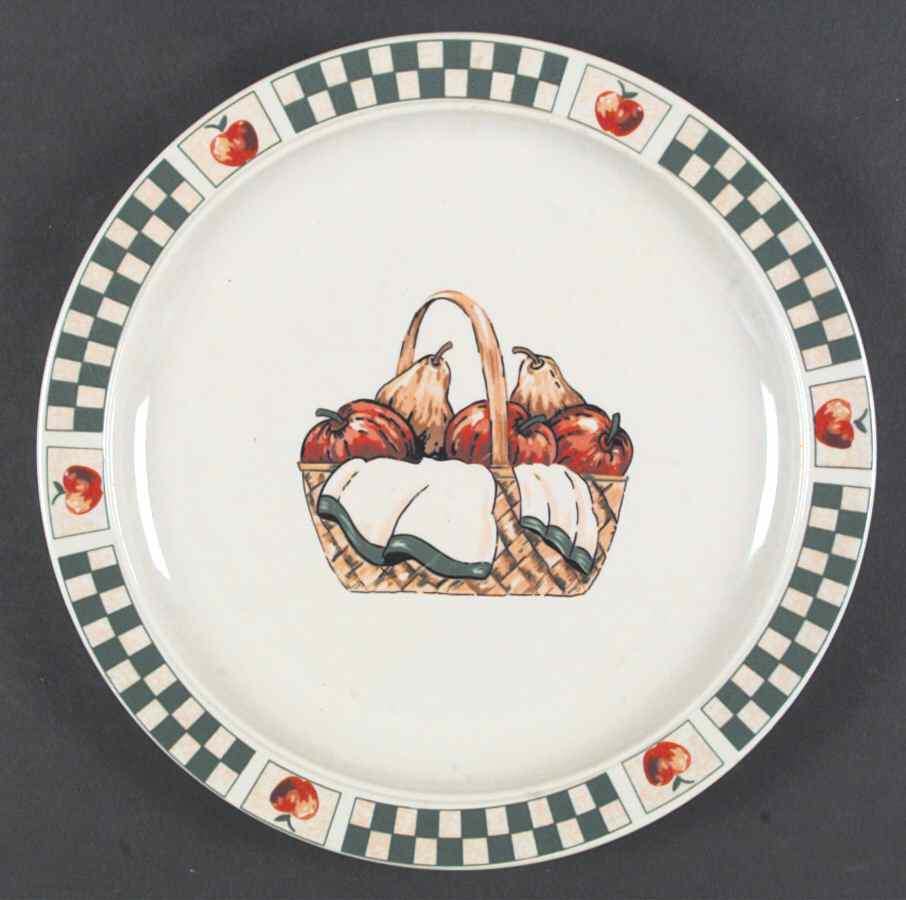 Welcome Home Dinner Plate by Gibson Designs-1