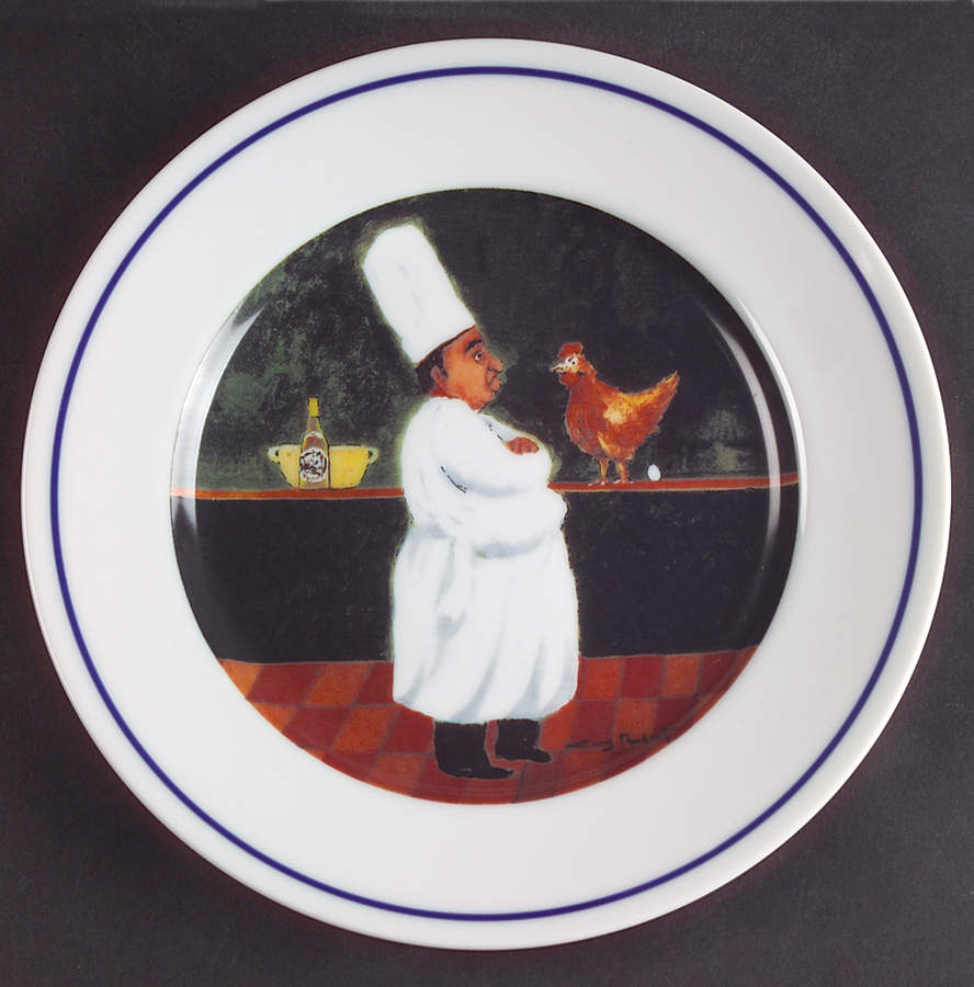 Chef Series Salad Plate by Guy Buffet-1