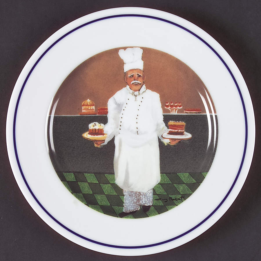 Chef Series Salad Plate by Guy Buffet-1