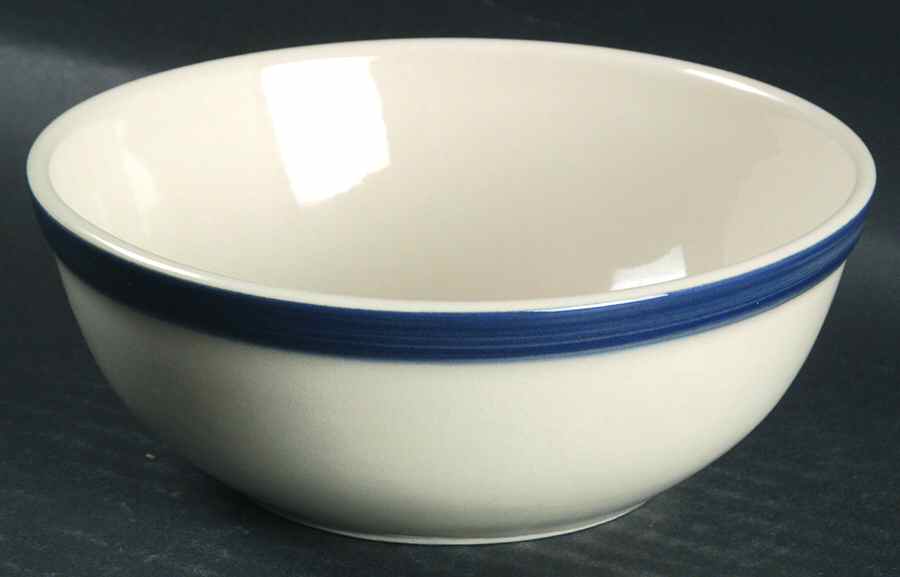 Wide Band Cobalt Coupe Cereal Bowl by Gibson Designs-1