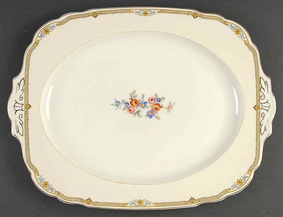 The Albany 16" Oval Serving Platter by Grindley-1