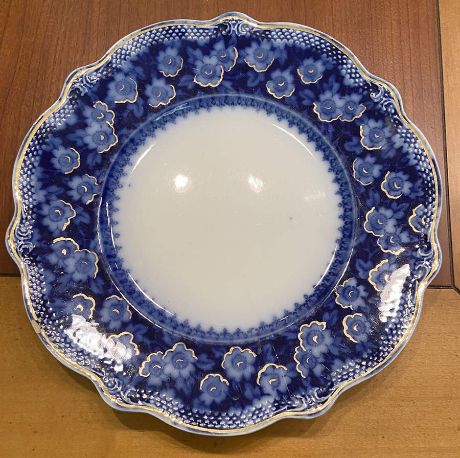 Grace Gold Luncheon Plate by Grindley-1