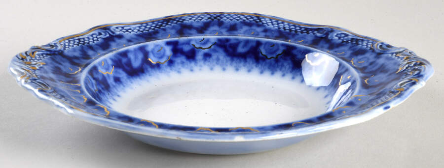 Grace Gold Round Butter No Lid by Grindley-1