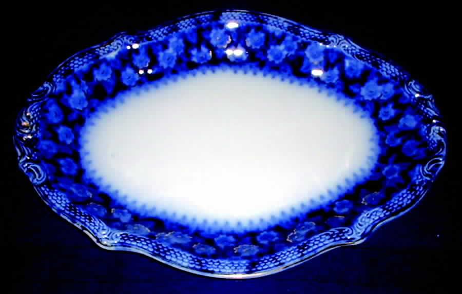Grace Gold 12" Oval Serving Platter by Grindley-1