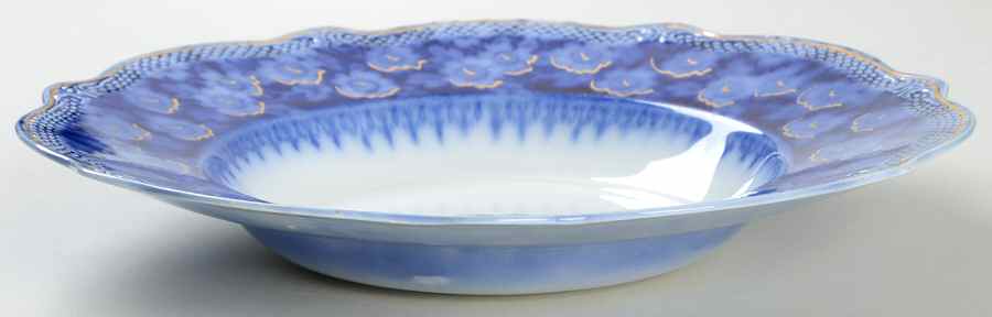 Grace Gold Large Rim Soup Bowl by Grindley-1