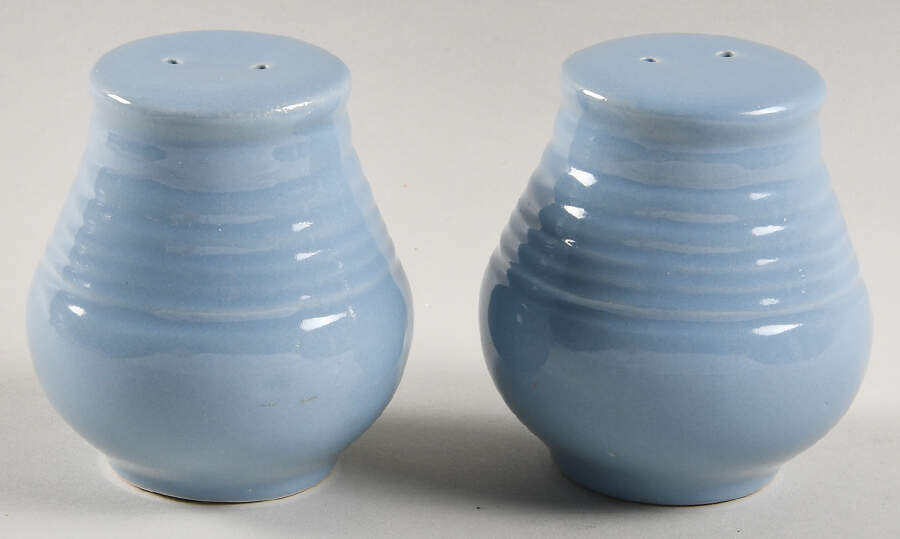 Main St Periwinkle Salt & Pepper Set by Gibson Designs-1