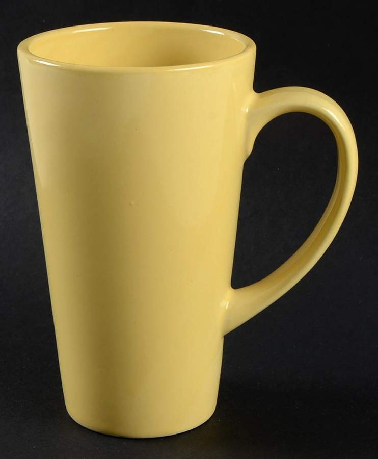 Main St Light Yellow Tall Mug by Gibson Designs-1