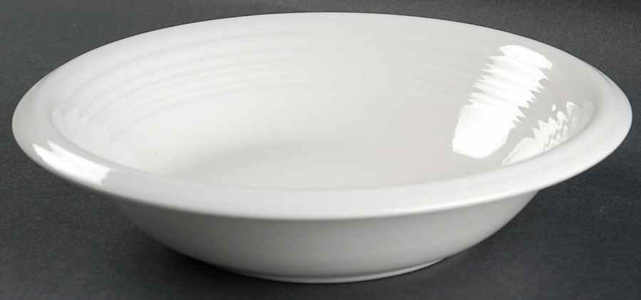 Main St White Soup/Cereal Bowl by Gibson Designs-1