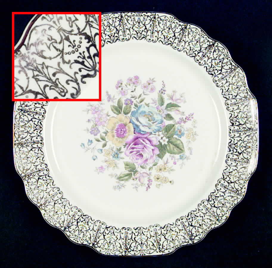 5S9160 Luncheon Plate by WS George-1