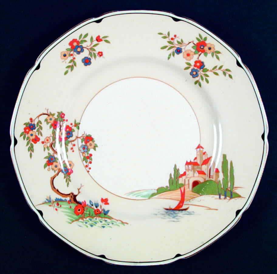 The Lucerne Dinner Plate by Grindley-1