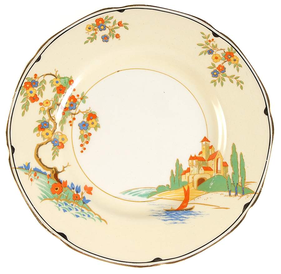 The Lucerne Dessert/Pie Plate by Grindley-1