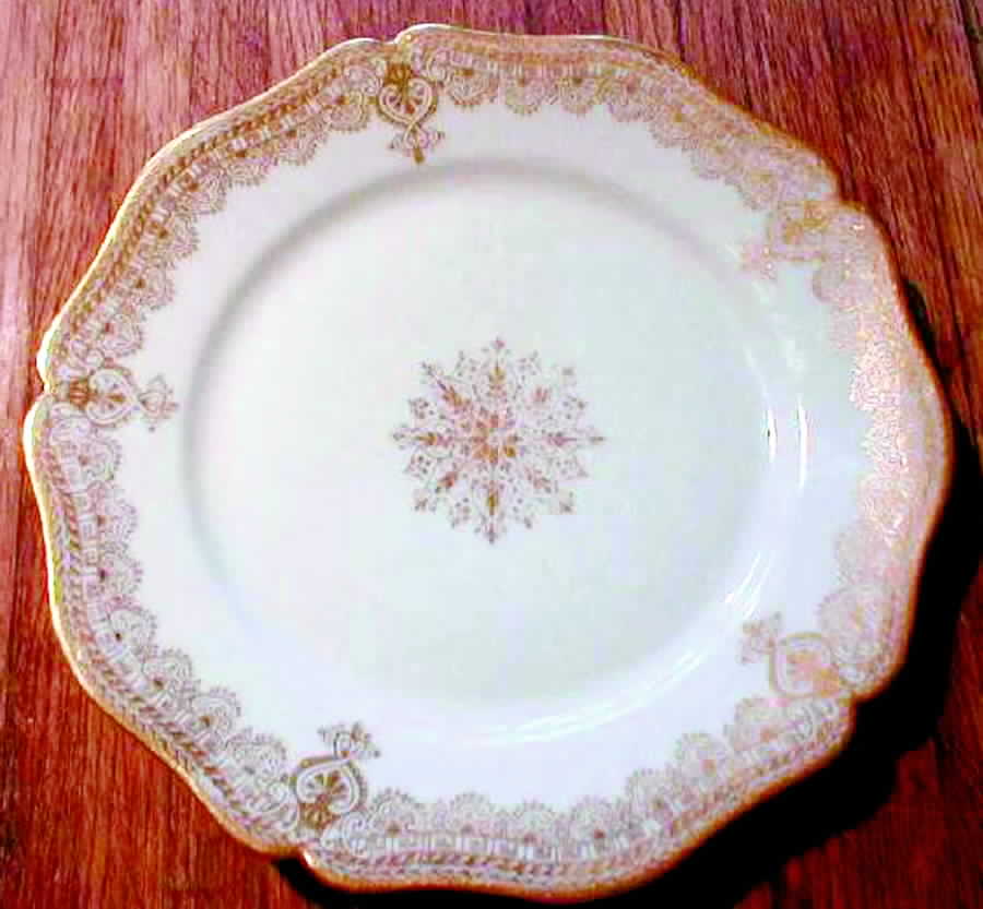 GUE209 Salad Plate by WM Guerin-1