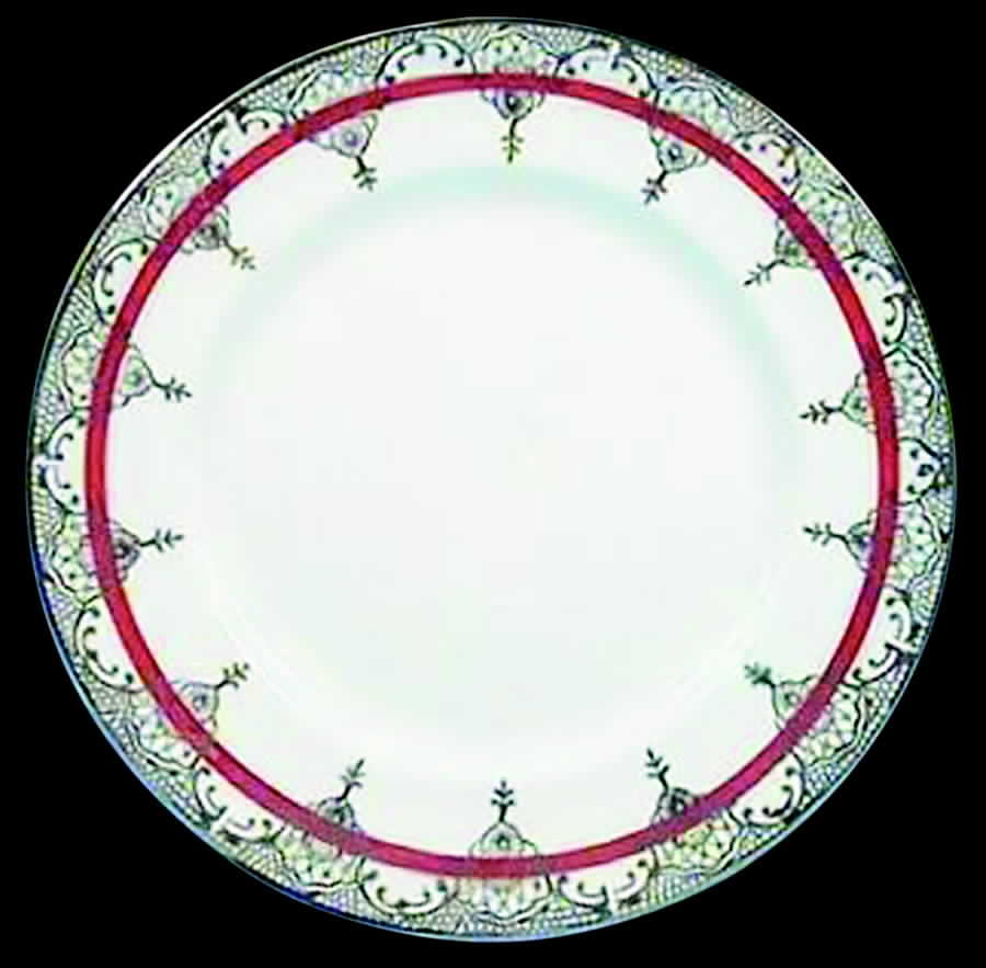 GEO179 Luncheon Plate by WS George-1