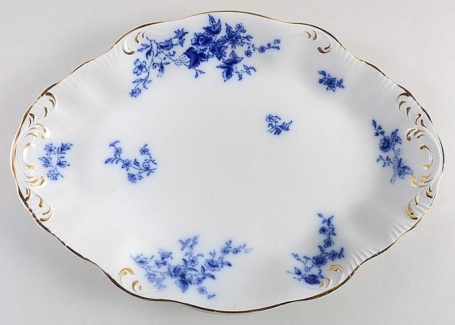 Rose 14" Oval Serving Platter by Grindley-1