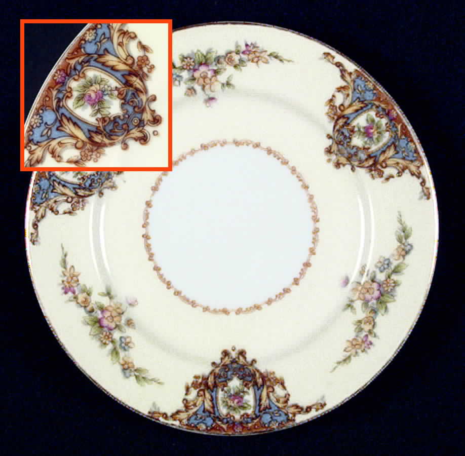 GOC17 Bread & Butter Plate by Gold China-1