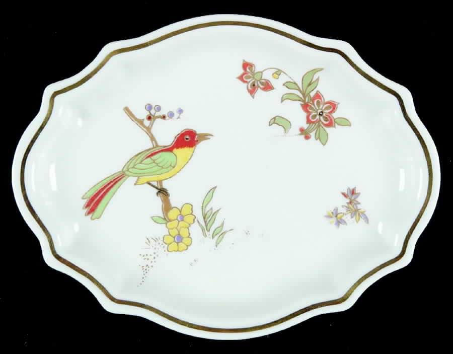 GIN62 Small Oval Tray by Ginori 1735-1