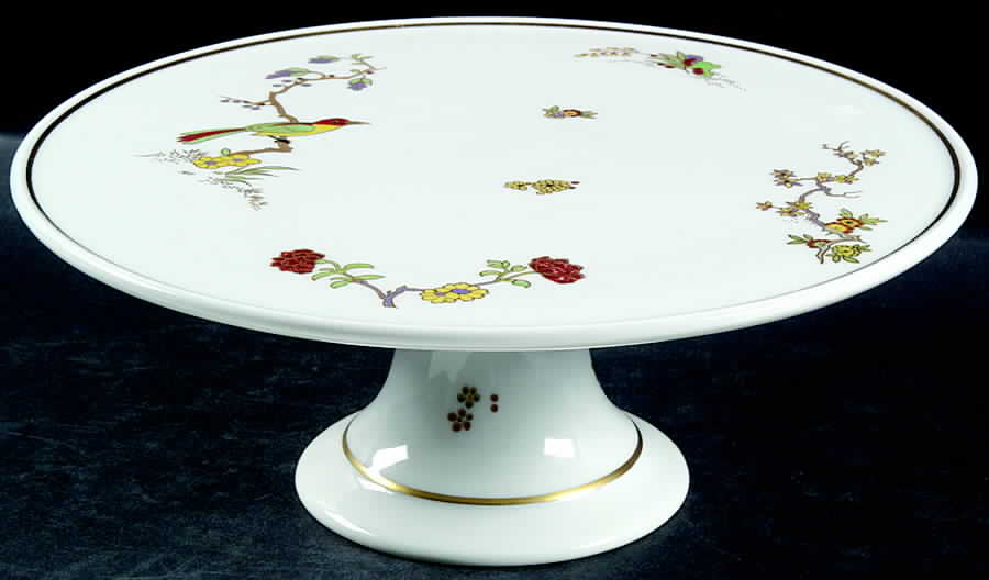 GIN62 10" Diameter Pedestal Cake Stand by Ginori 1735-1