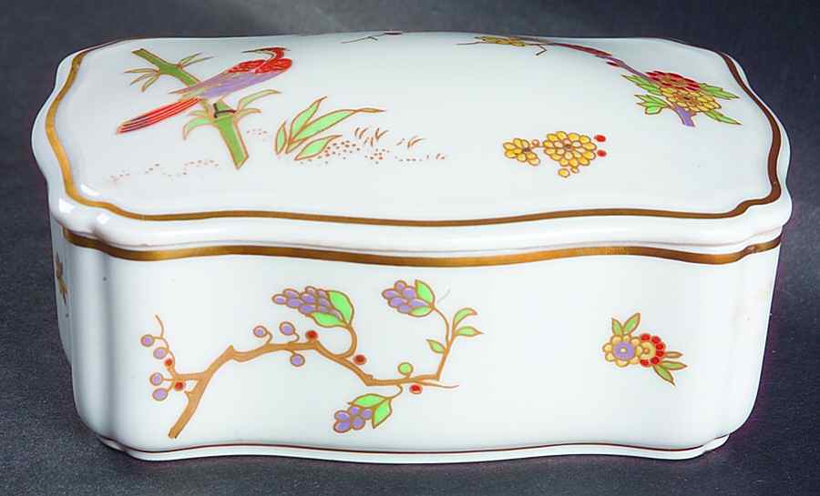 GIN62 5" Rectangular Box W/Lid by Ginori 1735-1