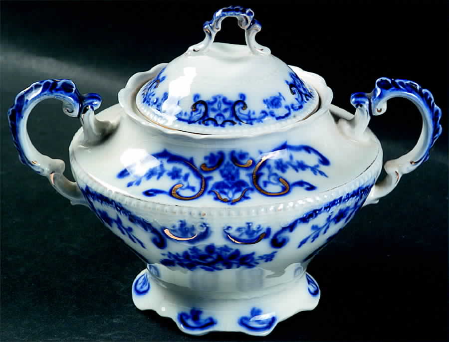 Portman Sugar Bowl & Lid by Grindley-1