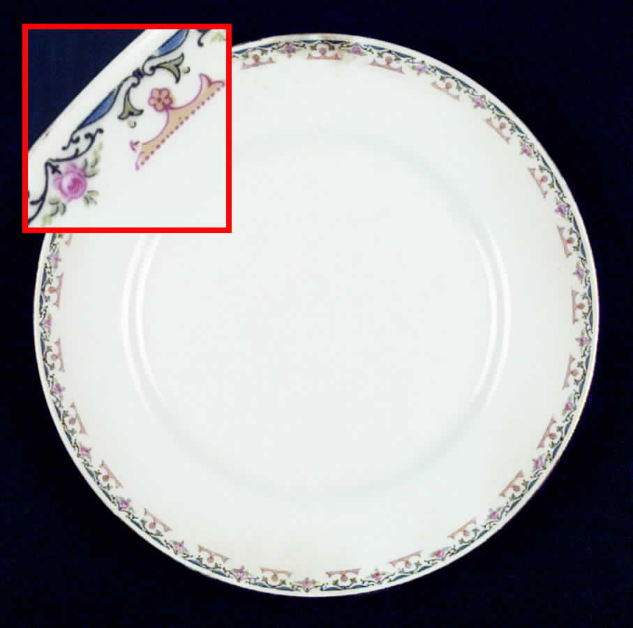 GUE214 Luncheon Plate by WM Guerin-1