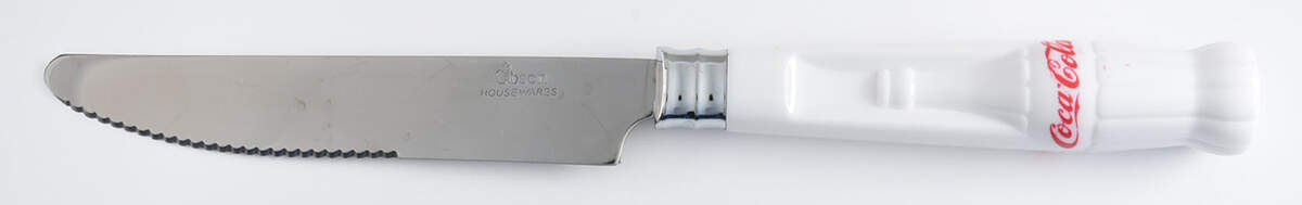 Coca Cola Small Dinner Knife by Gibson Designs-1