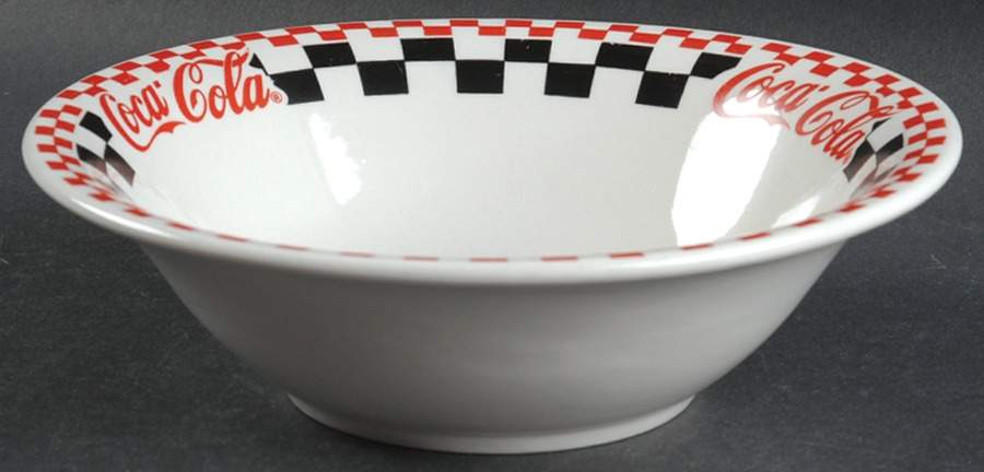 Coca Cola 8" Round Vegetable Bowl by Gibson Designs-1