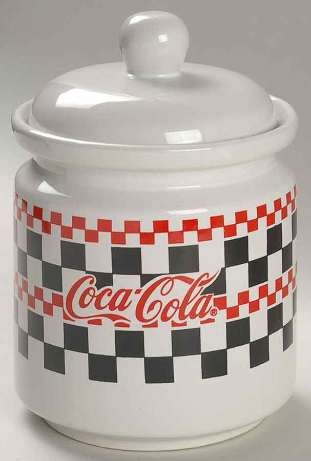 Coca Cola Medium Canister & Lid by Gibson Designs-1