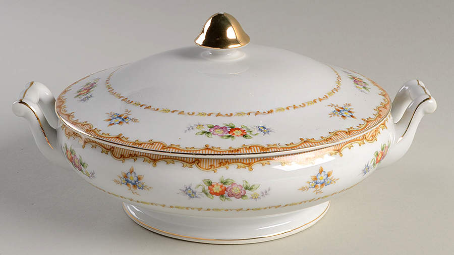GOC19 Round Covered Vegetable by Gold China-1