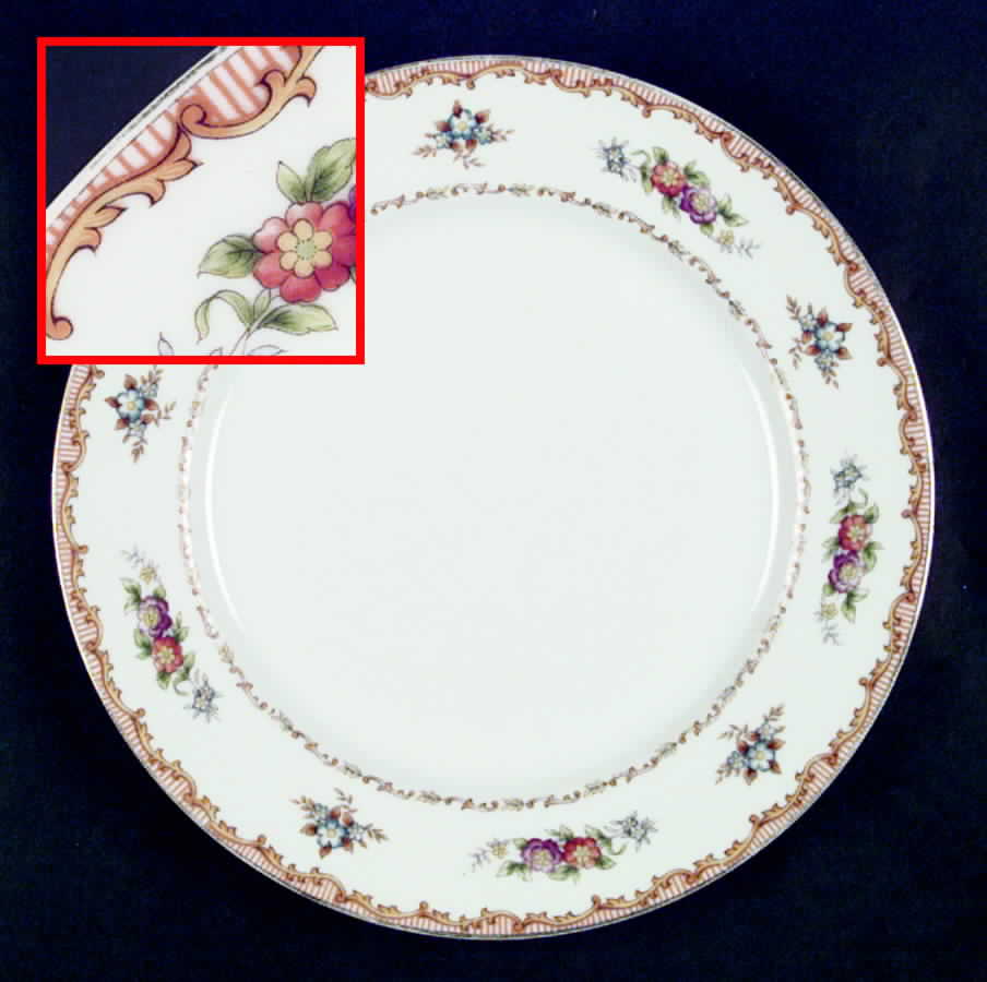 GOC19 Luncheon Plate by Gold China-1