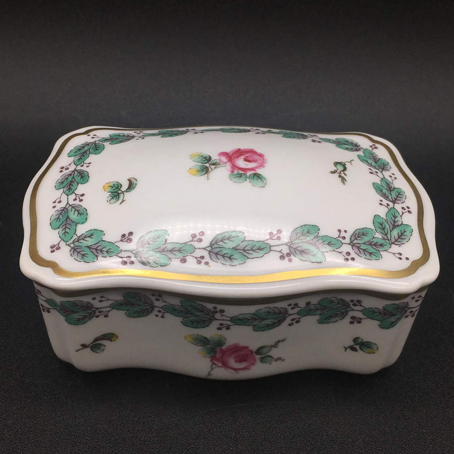1508 Cigarette Box & Lid by Ginori 1735-1