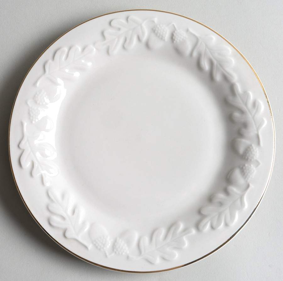 Acorn Salad Plate by Gibson Designs-1